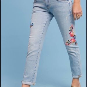 Pilcro embroidered jean
